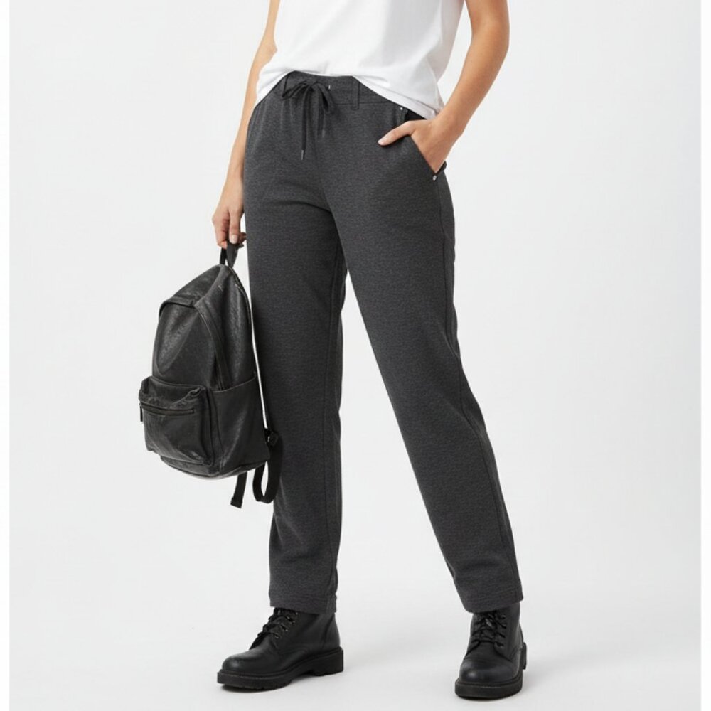Cabela’s Women's Gray Drawstring Relax Fit Full Length Pants L
